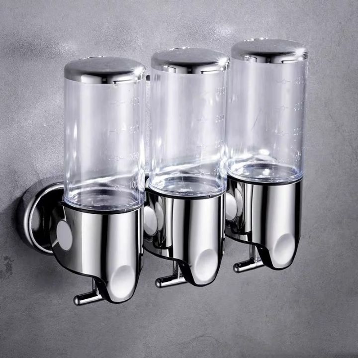 Wall-Mounted Soap Dispenser | Stainless Steel &amp; ABS | Modern Design | Space-Saving &amp; Refillable