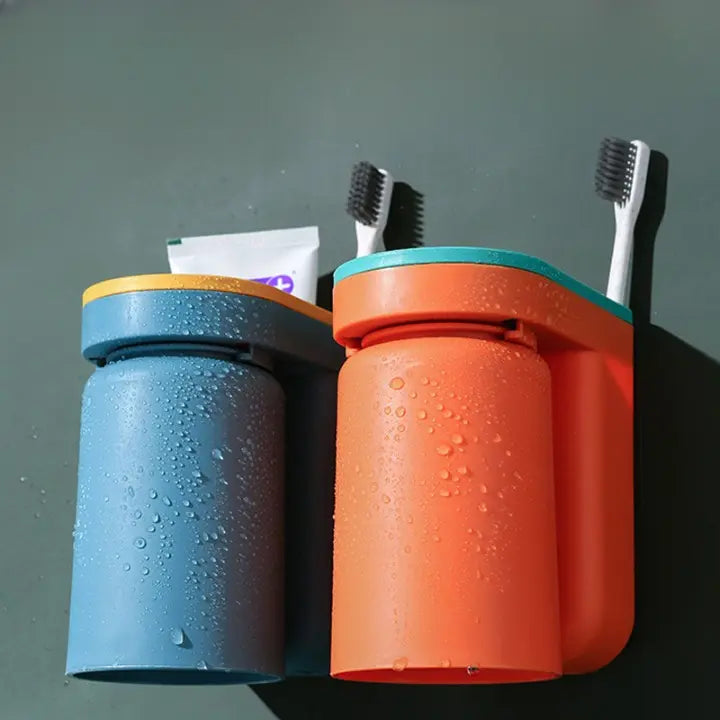 Self-adhesive Toothbrush Holder | ABS plastic | With drip system | No drilling required