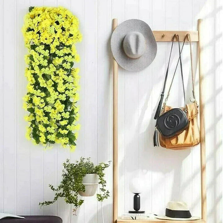 Artificial Hanging Flowers | Realistic &amp; Low Maintenance | Elegant Room Decoration