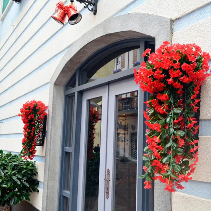 Artificial Hanging Flowers | Realistic &amp; Low Maintenance | Elegant Room Decoration