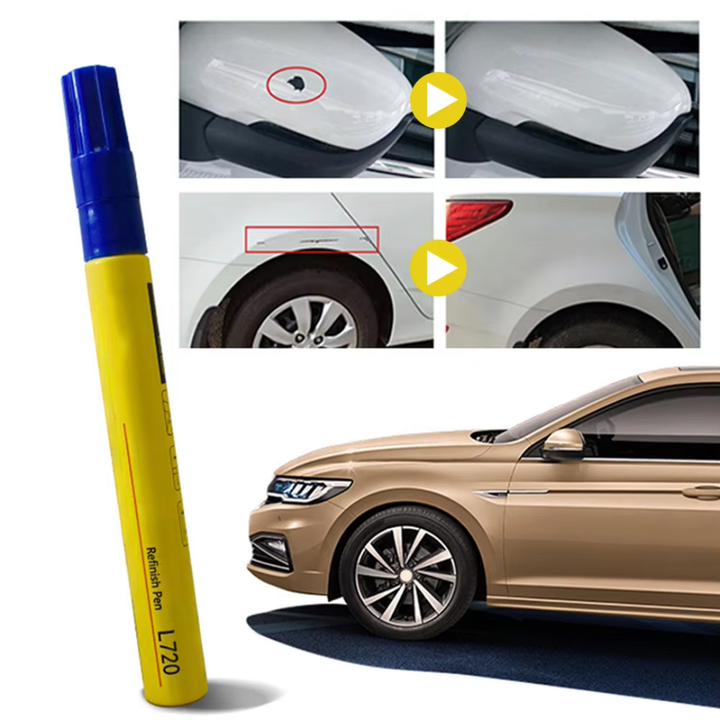 Autolack-Kratzerentferner | Schnelltrocknender Lackstift mit Rostschutz für kleine Kratzer und Steinschläge