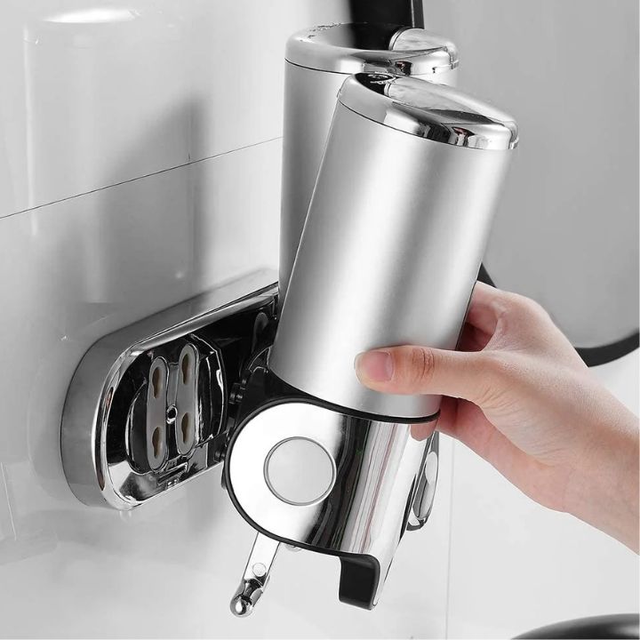 Wall-Mounted Soap Dispenser | Stainless Steel &amp; ABS | Modern Design | Space-Saving &amp; Refillable