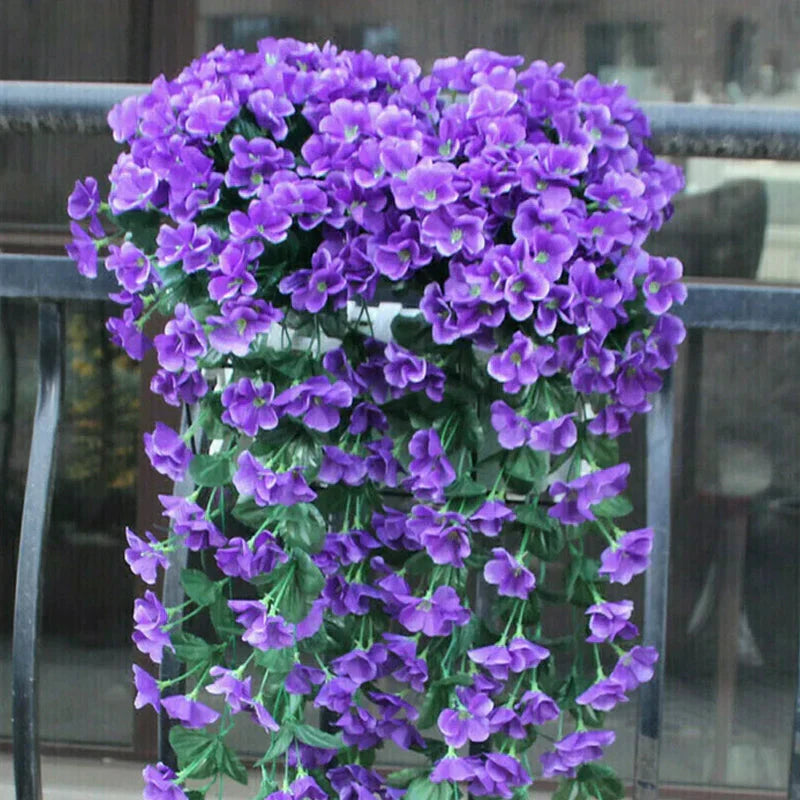 Artificial Hanging Flowers | Realistic &amp; Low Maintenance | Elegant Room Decoration