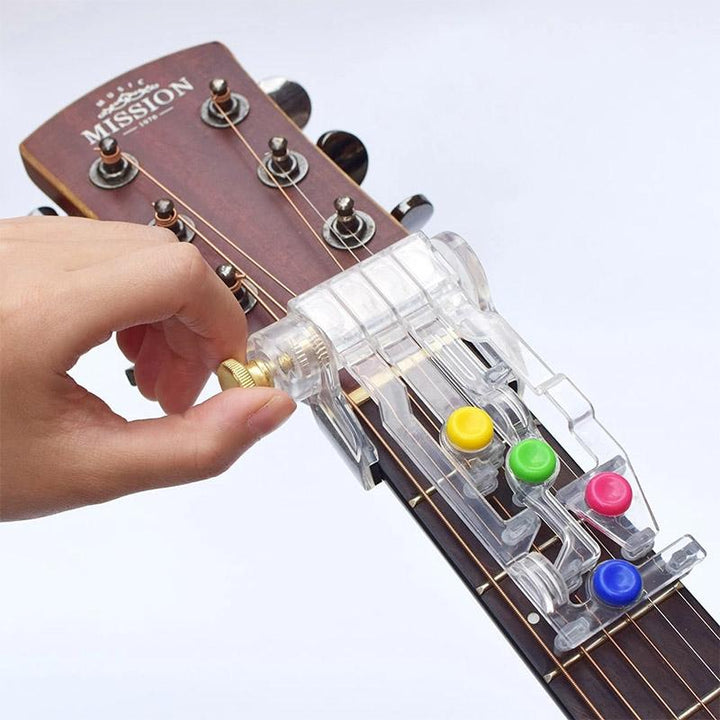 Gitarren-Lernhilfe StringLeitfaden™ | Tragbar &amp; kompakt | Akkorde schneller lernen, ideal für Anfänger &amp; unterwegs