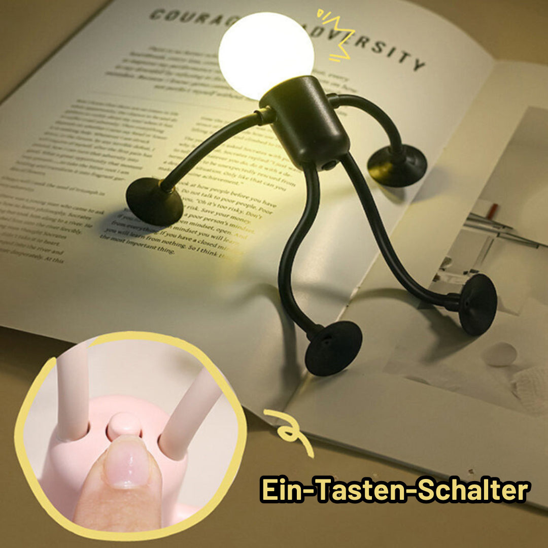 LED night light BeamLight athlete figure | Adjustable &amp; creative poses | Warm white, energy-efficient | USB/plug operation, approx. 25 cm