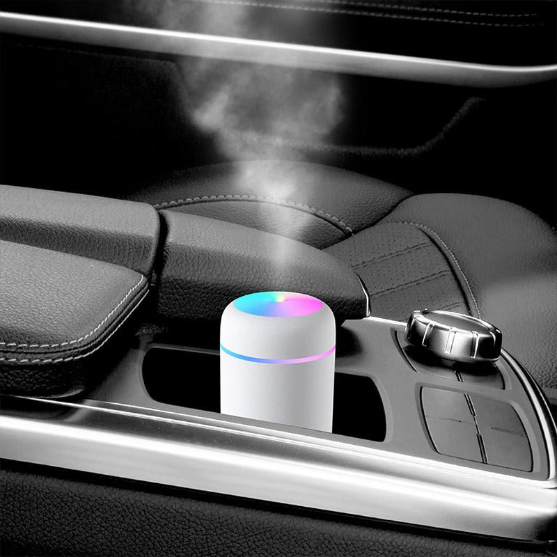 Luftbefeuchter | Tragbarer Ultraschall-Duftdiffusor mit Nano-Zerstäubung, USB-Anschluss und leisem 36-dB-Betrieb