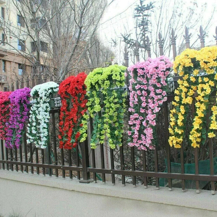 Artificial Hanging Flowers | Realistic &amp; Low Maintenance | Elegant Room Decoration
