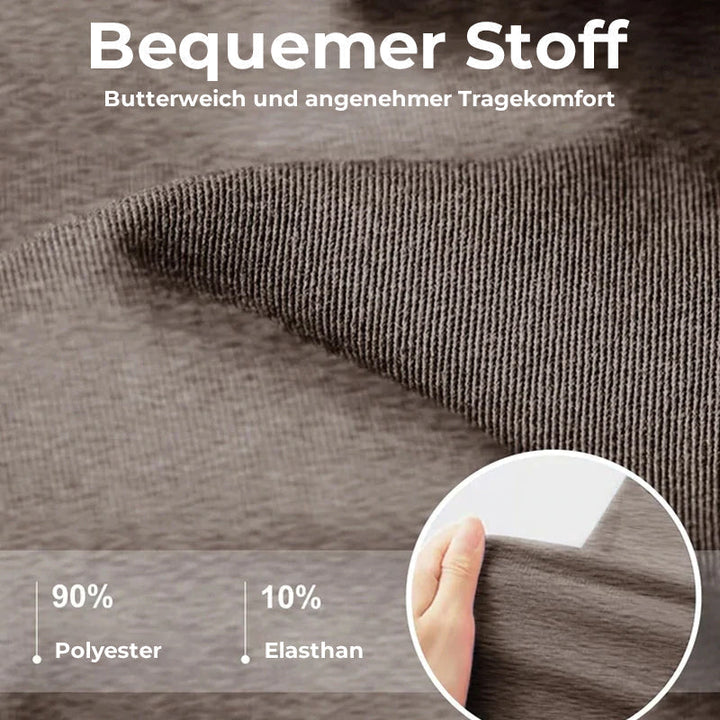 Damen Palazzo Hose | Lässige Hose mit weitem Bein und Taschen