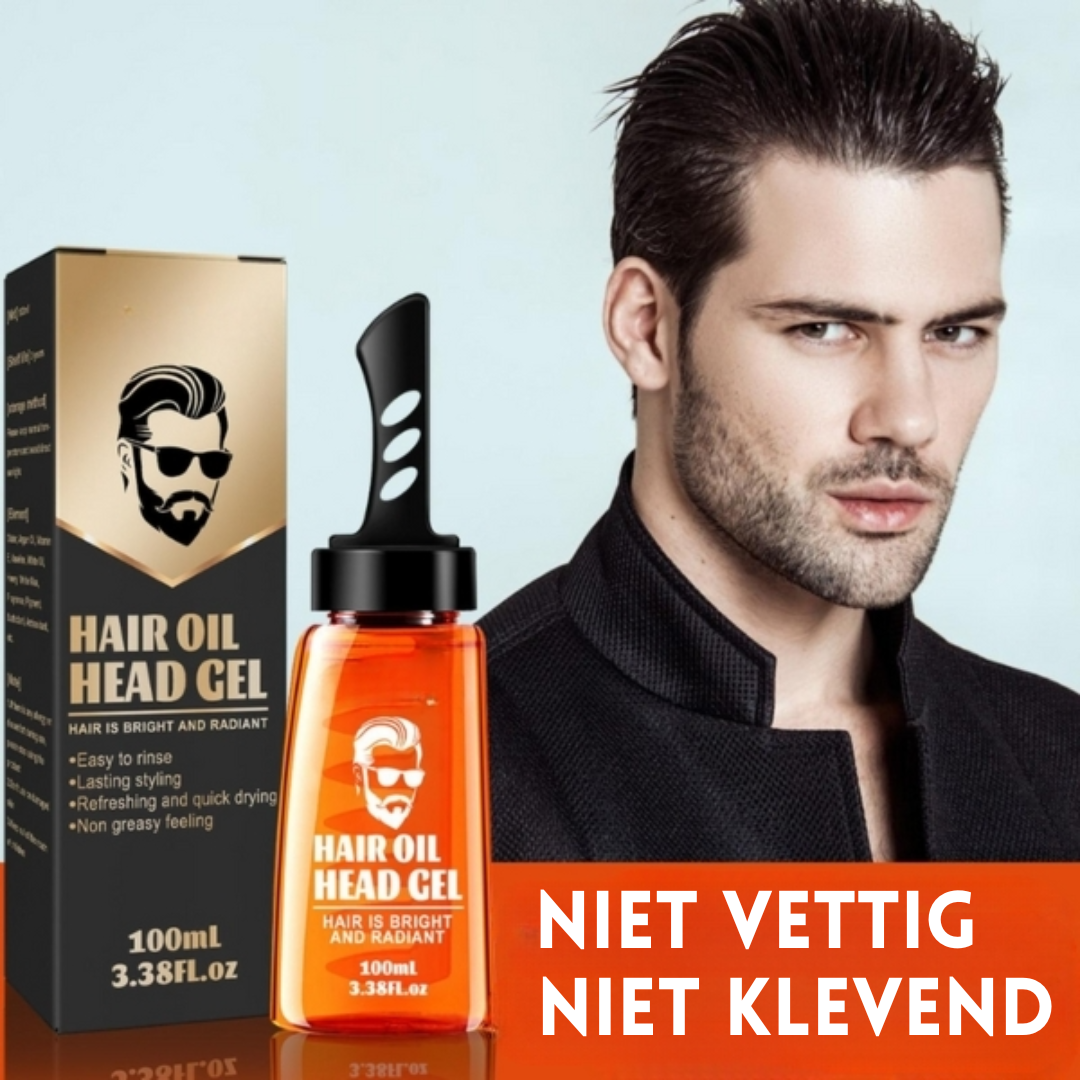 Gélový hrebeň na úpravu vlasov 2 v 1 | 100 ml silná fixácia bez lepenia | presná aplikácia pre objem a textúru | 1+1 sada