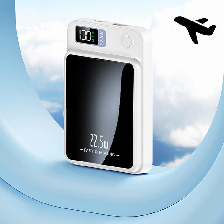 Powerbank | 20.000 mAh mit 22,5 W Schnellladen und 15 W kabellosem Qi-Laden