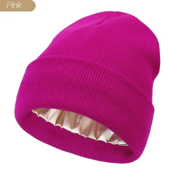 Unisex Beanie | Anti-Statik &amp; Anti-Frizz | Weiches, Glattes Gewebe | Verwirrungsfreies Design