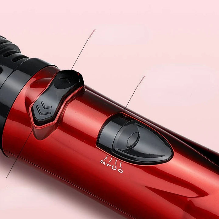 3-in-1 Rotations-Haarstylingbürste 1000W | Trocknen, Glätten &amp; Locken | 2 Geschwindigkeiten, 3 Hitzestufen | 360° Kabel