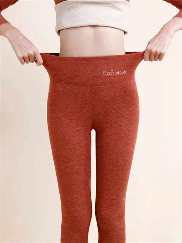 Thermo-Leggings für Damen mit Fleece-Futter | extra warm &amp; elastisch | 9/10-Länge, formender Sitz | S–4XL