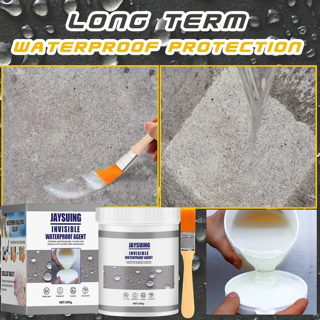Transparent Anti-Leak Sealant 30 g | Waterproof Sealing of Cracks &amp; Joints | For Roof, Bathroom, Windows &amp; Pipes | −20 to 120 °C