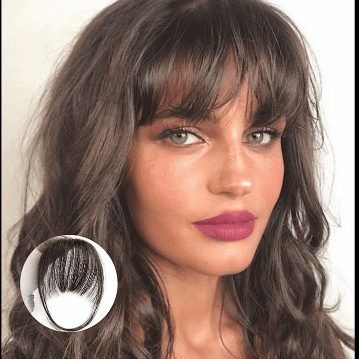 Clip-in Ponyfrisur für Damen | Sofort neuer Look ohne Schneiden | Leicht, atmungsaktiv &amp; bequem | Sicherer Halt | Mehrere Farben