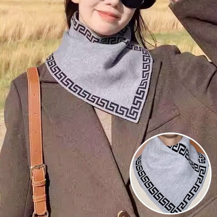 Damen Dreieckstuch | Weicher leichter Strickschal mit vielseitiger Passform für Herbst und Winter
