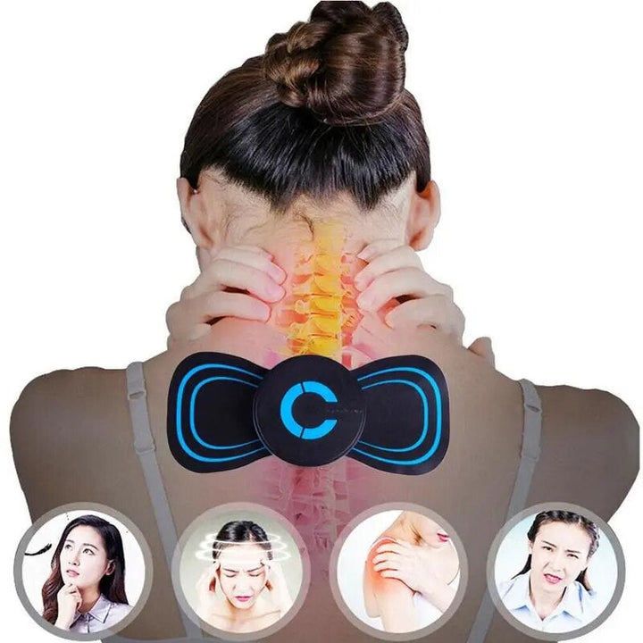 Muskelmassagegerät mit 15 Intensitätsstufen | Für Nacken, Rücken, Taille, Hüfte &amp; Beine | Unterstützt Entspannung &amp; Durchblutung