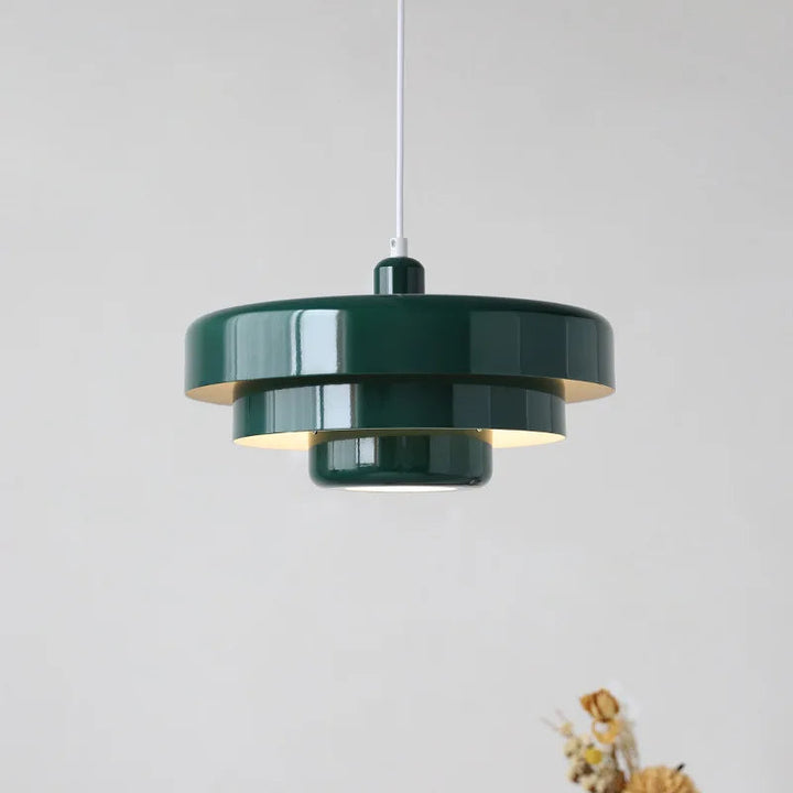 Pendelleuchte aus Eisen im Retro-Design | Verstellbare Hängelampe mit E26/E27-Fassung | Statement-Leuchte
