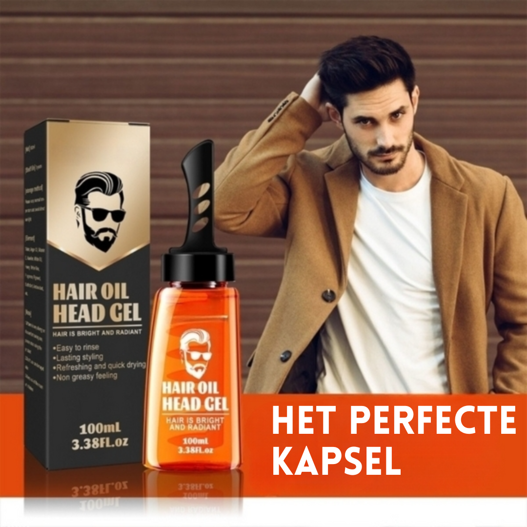 Gélový hrebeň na úpravu vlasov 2 v 1 | 100 ml silná fixácia bez lepenia | presná aplikácia pre objem a textúru | 1+1 sada
