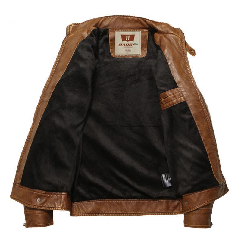 PU Lederjacke | Damen Kunstlederjacke mit geripptem Saum im lässigen Stil