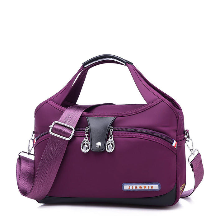 Damen Umhängetasche | Diebstahlsichere wasserabweisende Tasche mit mehreren Fächern