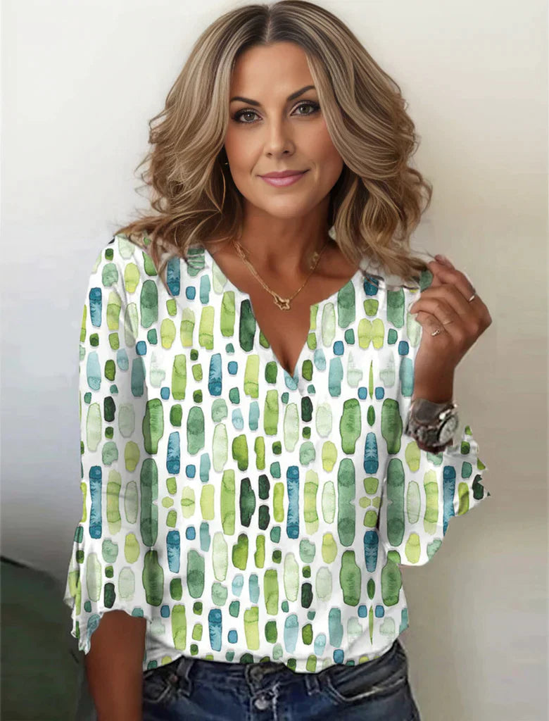 Helena | Top unico con scollo a V