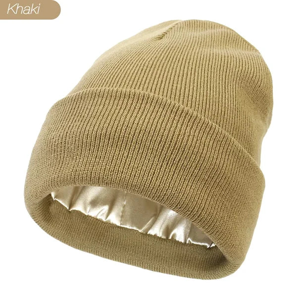 Unisex Beanie | Anti-Statik &amp; Anti-Frizz | Weiches, Glattes Gewebe | Verwirrungsfreies Design