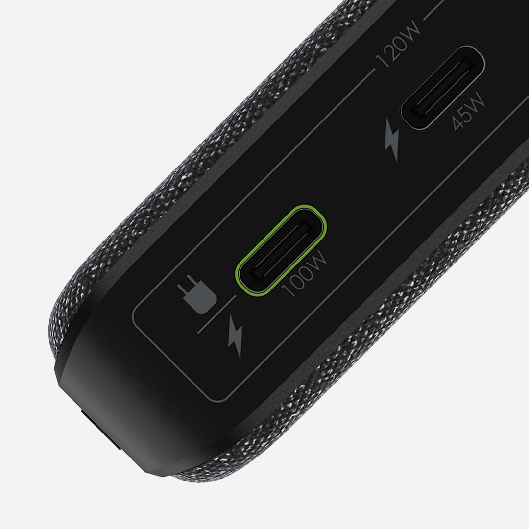 Powerbank | 25000 mAh mit 100 W USB-C Schnellladung für Laptop und Smartphone