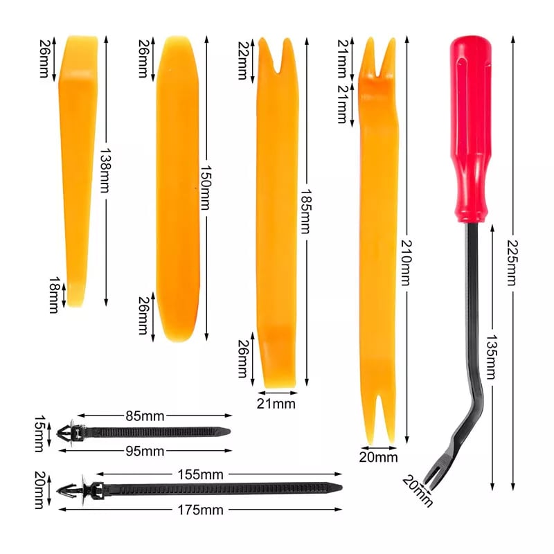 SafeClip™ Durable Effortless Car Repairs