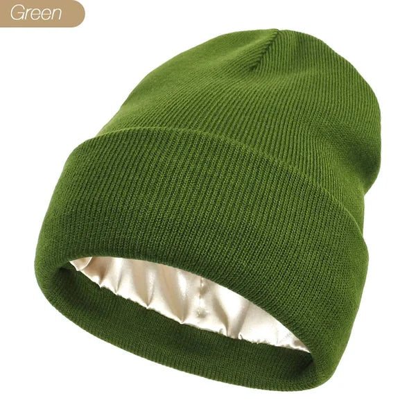 Unisex Beanie | Anti-Statik &amp; Anti-Frizz | Weiches, Glattes Gewebe | Verwirrungsfreies Design