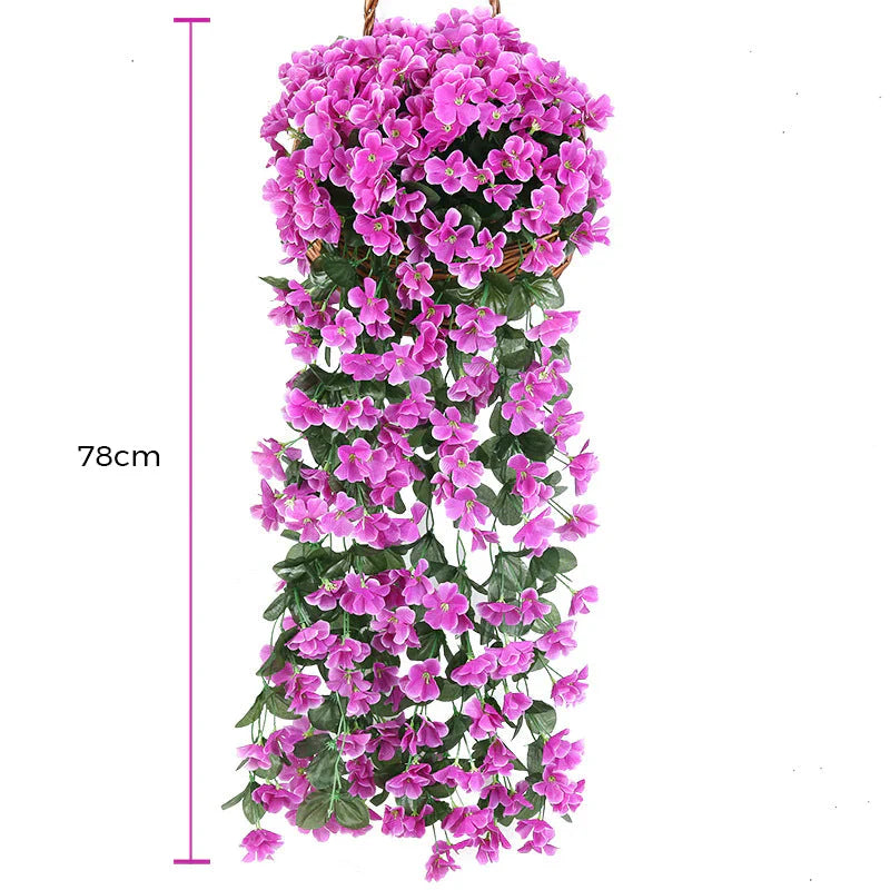 Artificial Hanging Flowers | Realistic &amp; Low Maintenance | Elegant Room Decoration