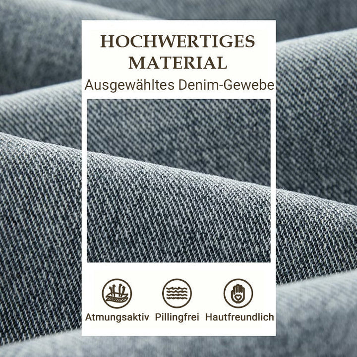 Herren Straight Jeans | Locker geschnittene Jeans mit geradem Bein