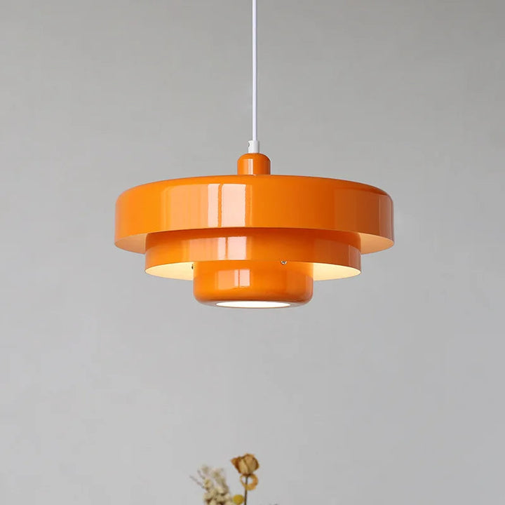 Pendelleuchte aus Eisen im Retro-Design | Verstellbare Hängelampe mit E26/E27-Fassung | Statement-Leuchte