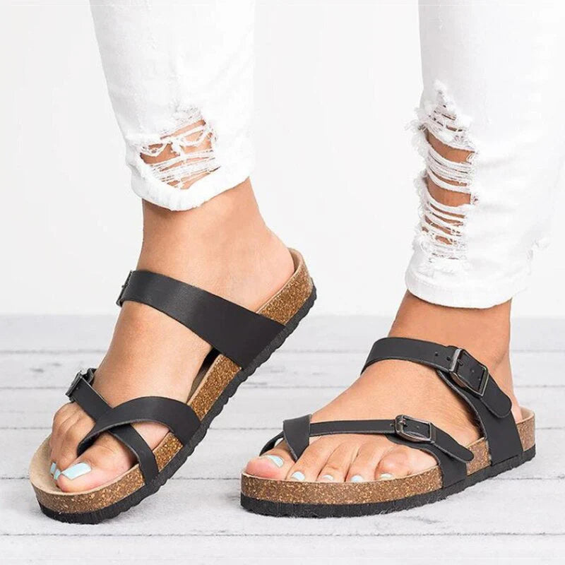 Xyliara – Sandales en cuir stylées
