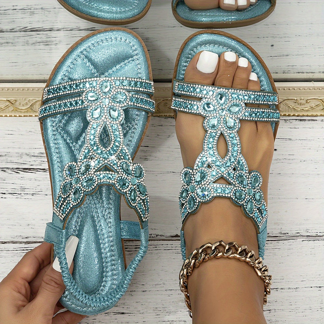 Sandales confortables femme en cuir véritable | semelle intérieure rembourrée | brides réglables pour un ajustement parfait | tailles 35–43