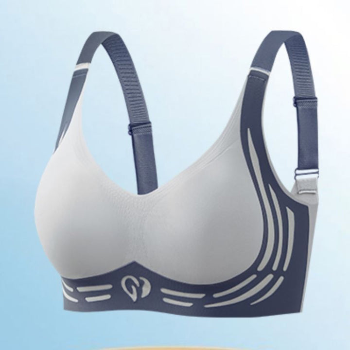 Push-up-BH ohne Bügel | Bequemer Damen-BH mit breiten Trägern, U-Rücken und formendem Lift-Effekt