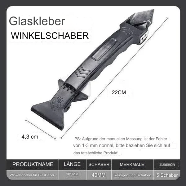 ScrapeAssistant™ 3-in-1 Glass Adhesive Scraper (Buy 1 Get 1 Free)