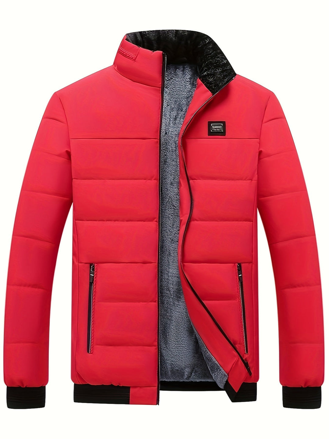 Herren Steppjacke | Gefütterte Übergangsjacke mit praktischen Taschen für Alltag, Freizeit und kühle Tage