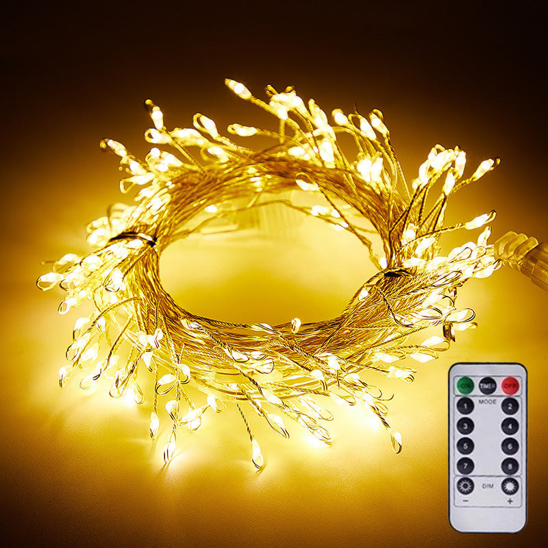 LED Kupferdraht Lichterkette | Flexibel, Formbar &amp; Wasserdicht | Für Innen &amp; Außen