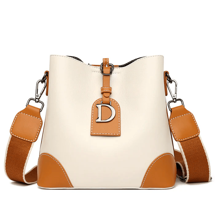 Sac épaule femme rétro en PU 21×19×12 cm | Plusieurs compartiments &amp; fermeture magnétique | Bandoulières réglables, plusieurs couleurs