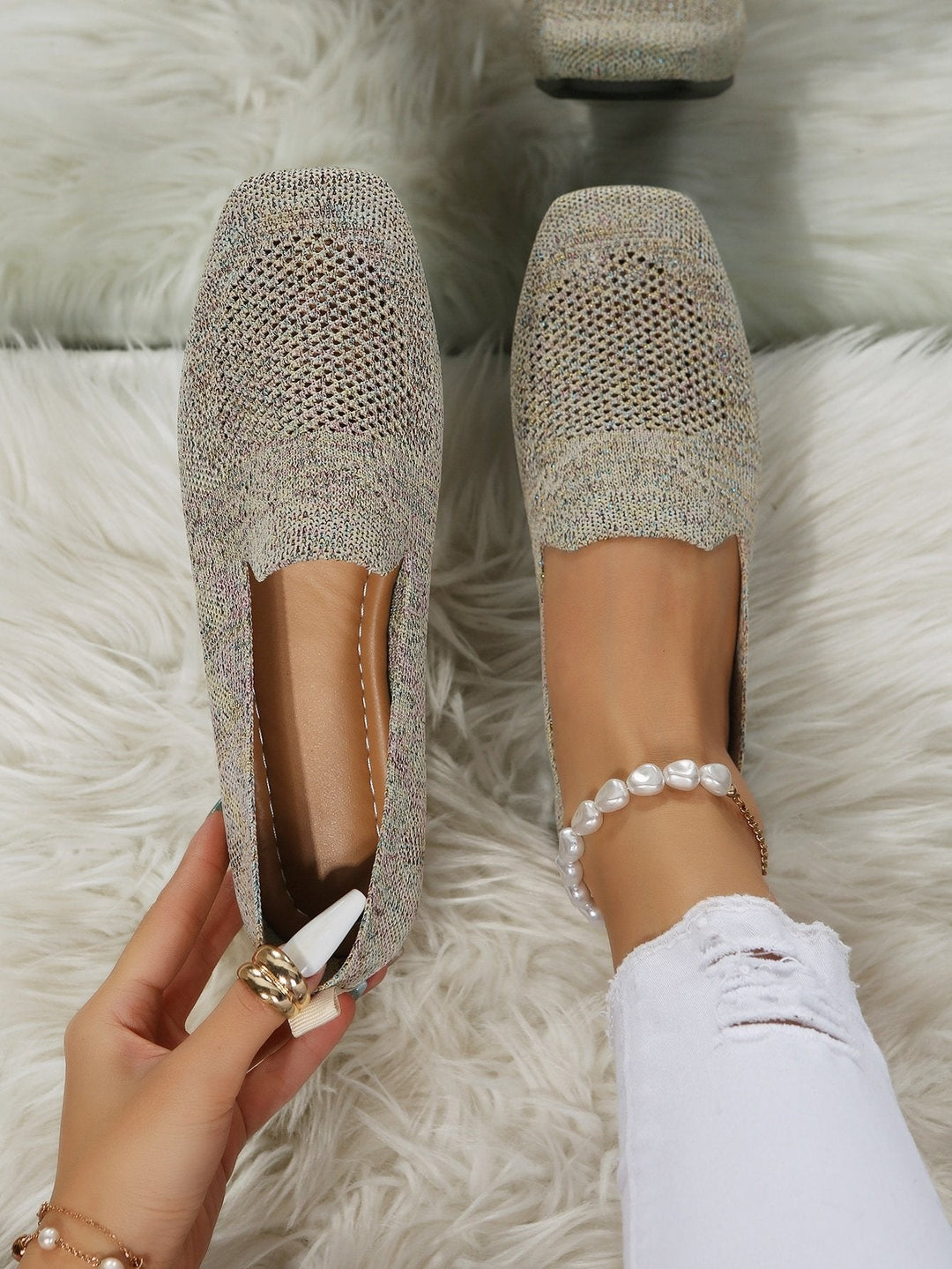 Damen Slip-On Sneaker | Orthopädisch mit weichem Fußbett und atmungsaktivem Design