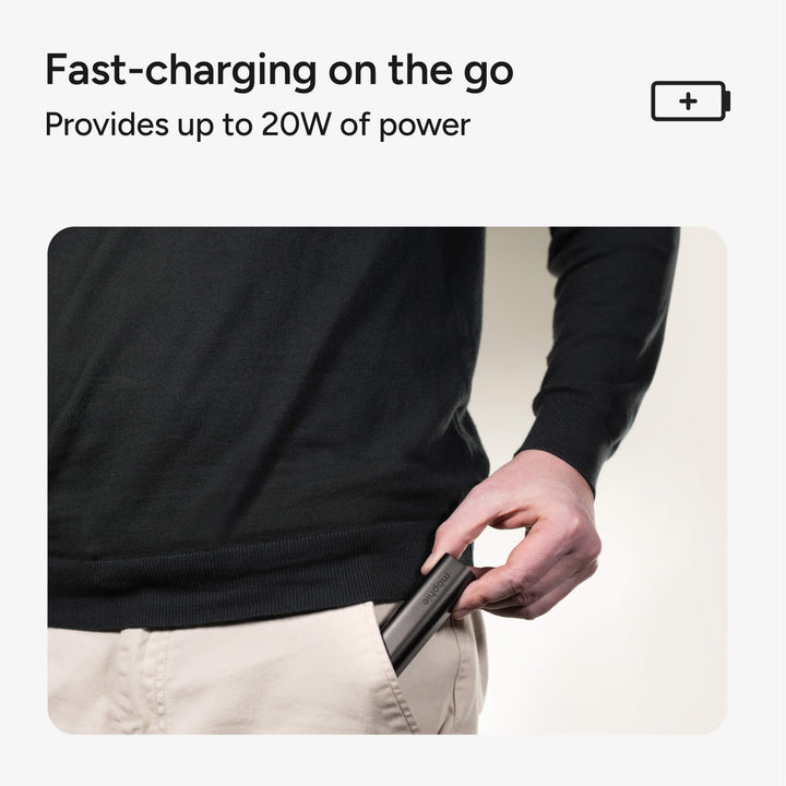 Powerbank | 5000 mAh mit 20 W USB-C Schnellladung für unterwegs