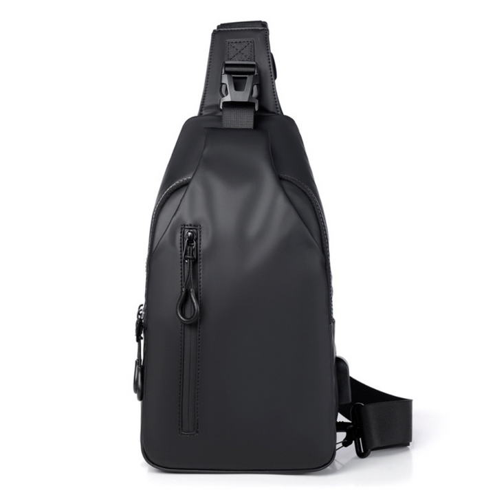 Táskás lopásgátló crossbody táska rejtett cipzárokkal és vízlepergető anyagból | 6+ rekesz útlevél/telefon számára | Biztonságos és kompakt