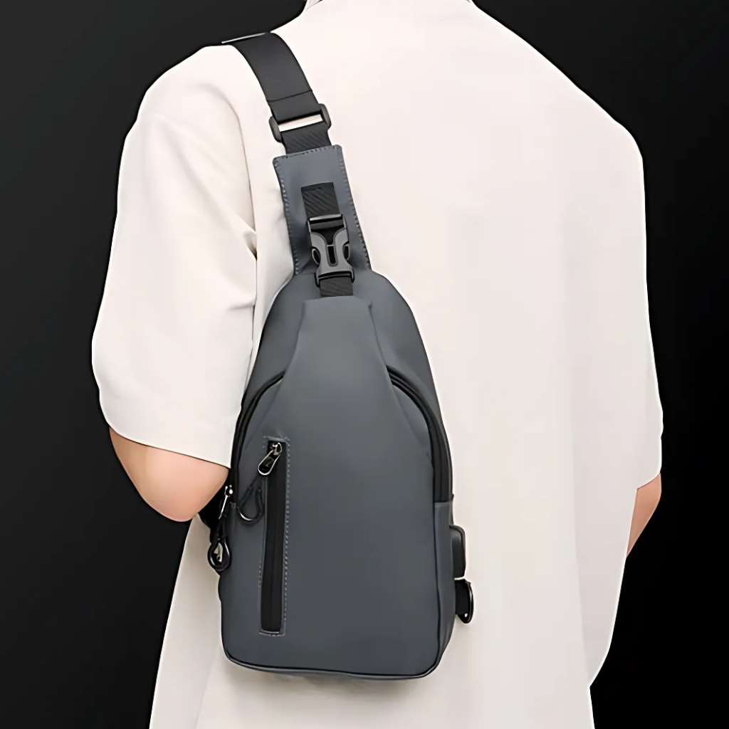 Táskás lopásgátló crossbody táska rejtett cipzárokkal és vízlepergető anyagból | 6+ rekesz útlevél/telefon számára | Biztonságos és kompakt