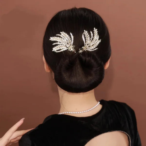 Haarband für Dutt ohne Haarnadeln | QuickTwist Stylinghilfe für French Twist