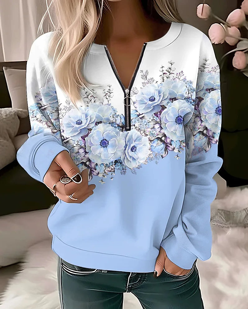 Marie | Maglione da donna con motivo floreale