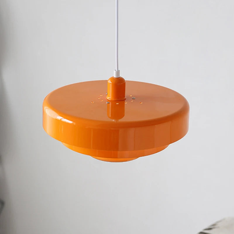 Pendelleuchte aus Eisen im Retro-Design | Verstellbare Hängelampe mit E26/E27-Fassung | Statement-Leuchte