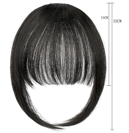 Clip-in Ponyfrisur für Damen | Sofort neuer Look ohne Schneiden | Leicht, atmungsaktiv &amp; bequem | Sicherer Halt | Mehrere Farben