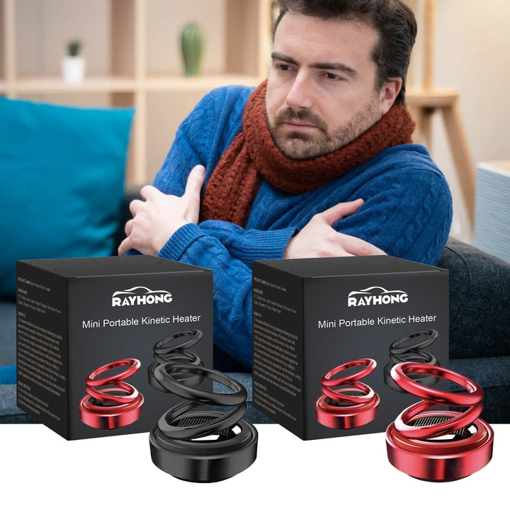 SolarHeatDrive™ | Chauffage solaire pour voiture avec technologie NASA | Appareil de chauffage cinétique | Dégivrage &amp; dégel | Pour voiture, garage &amp; maison