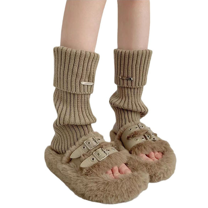 Chaussettes femme longueur cheville | Chaudes et douces | Style rétro Y2K | Élastiques et respirantes
